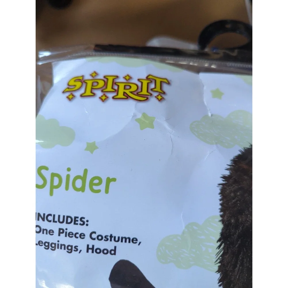 Infant Toddler Spider Costume, size 18-24 Months EUC Spirit Halloween
